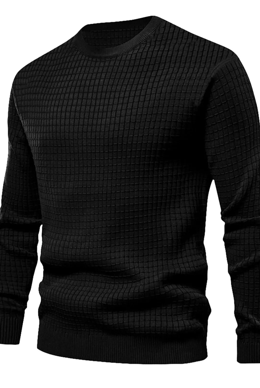 Sweater - Men's Crew Neck Long Sleeve Shirt-Chaps of London-Chaps of London