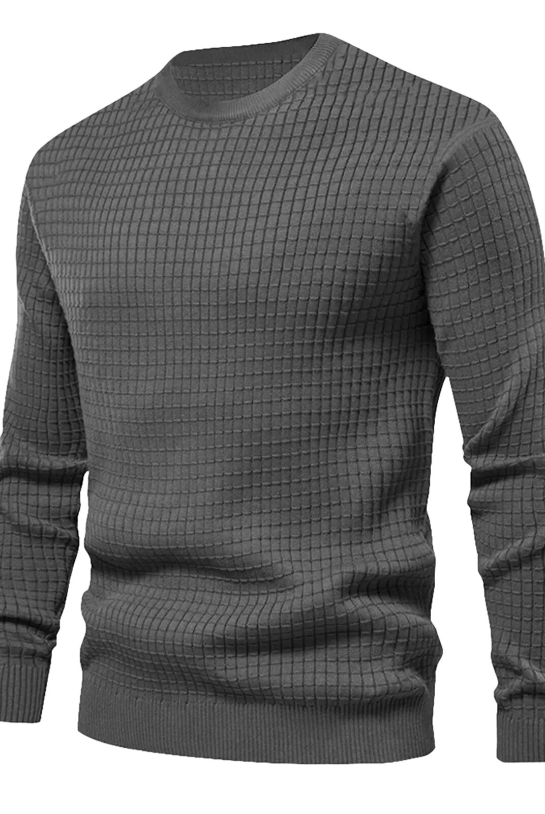 Sweater - Men's Crew Neck Long Sleeve Shirt-Chaps of London-Chaps of London