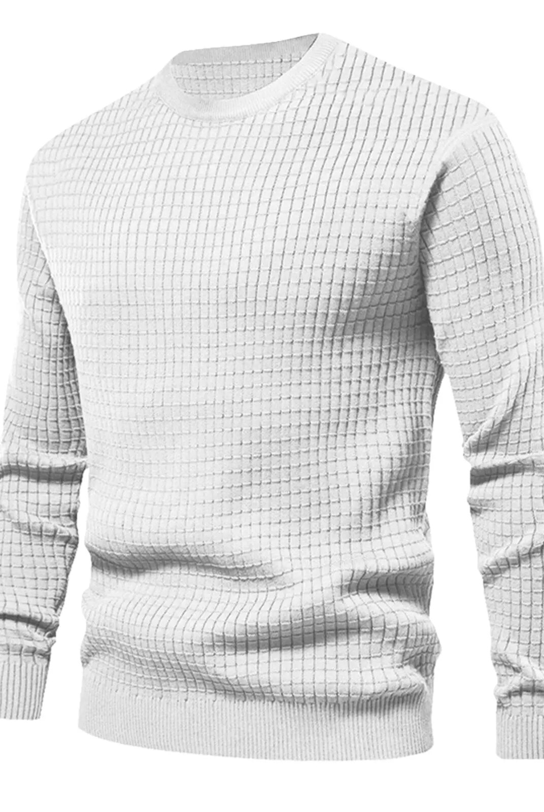 Sweater - Men's Crew Neck Long Sleeve Shirt-Chaps of London-Chaps of London