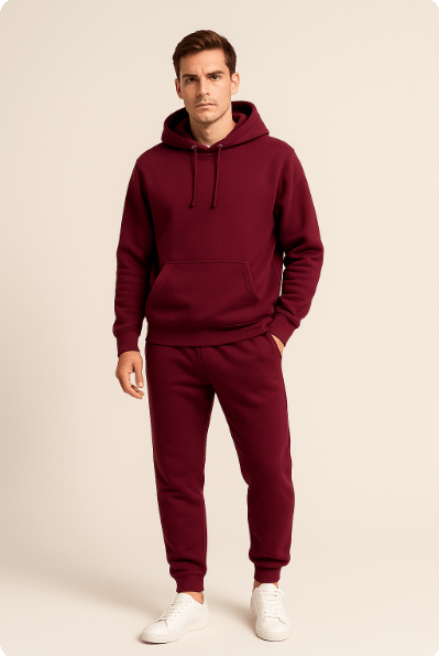 Sweatsuit - Comfy - Two-Piece - Hoodie Jogger Set - Men's Jogging Suit Sets-Chaps of London-Chaps of London