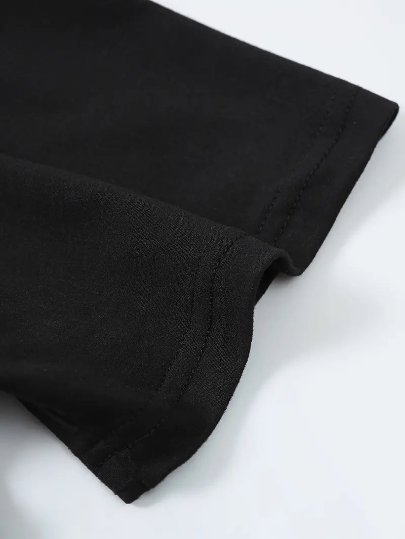 T-Shirt - Plain - Crew Neck - Basic T-Shirt - Men's Clothing-T-shirts-Chaps of London-Chaps of London