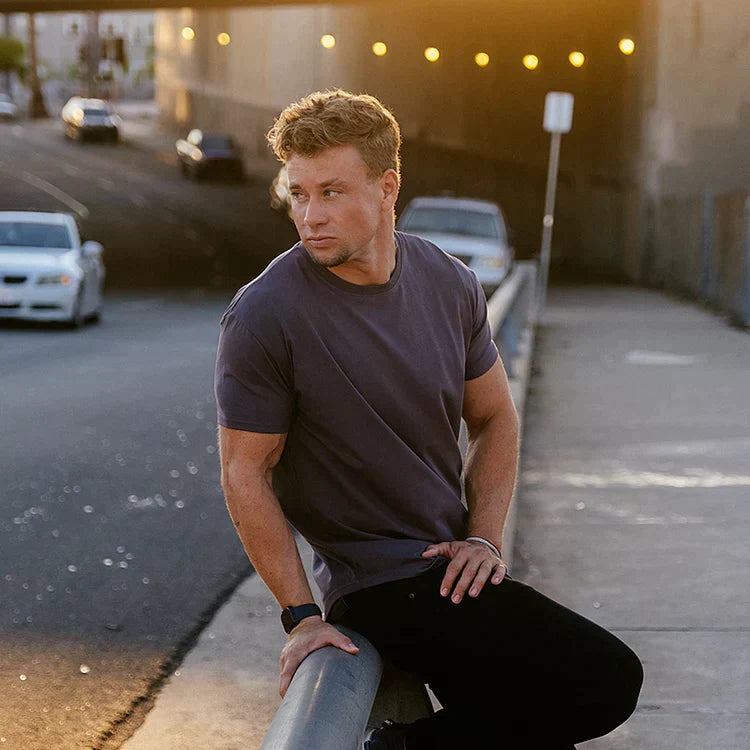 T-Shirt | Short Sleeve | Crew Neck | Slim Fit T-Shirts | Men's T-Shirts-Casual Shirts-Chaps of London-Chaps of London