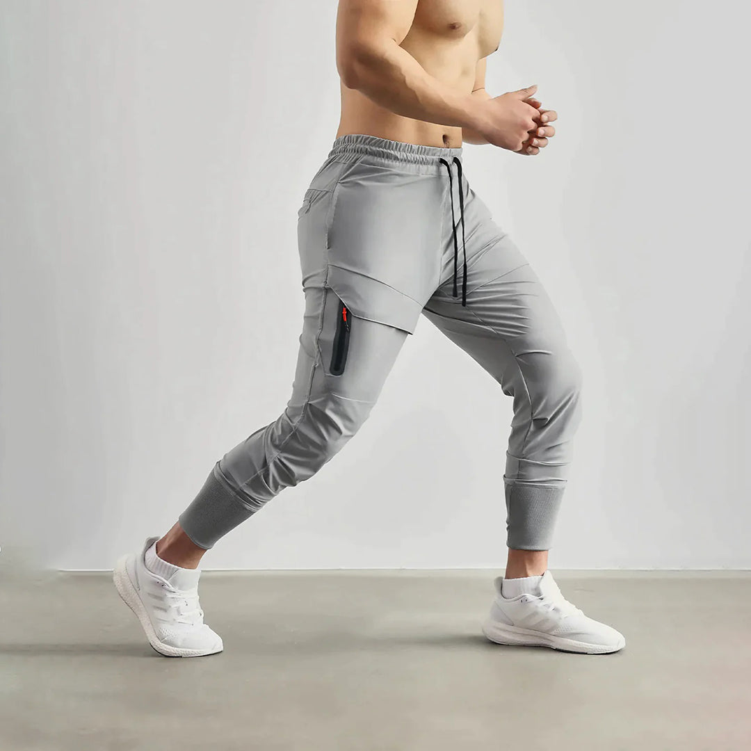 Track Pants | Elastic Waist | Lightweight | Activewear | Men's Joggers-Fashion Men Joggers All-year-Chaps of London-Chaps of London