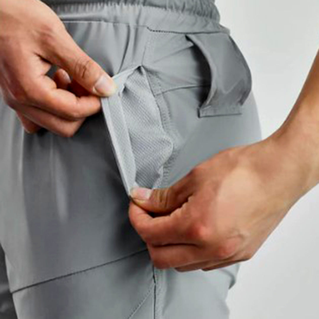 Track Pants | Elastic Waist | Lightweight | Activewear | Men's Joggers-Fashion Men Joggers All-year-Chaps of London-Chaps of London