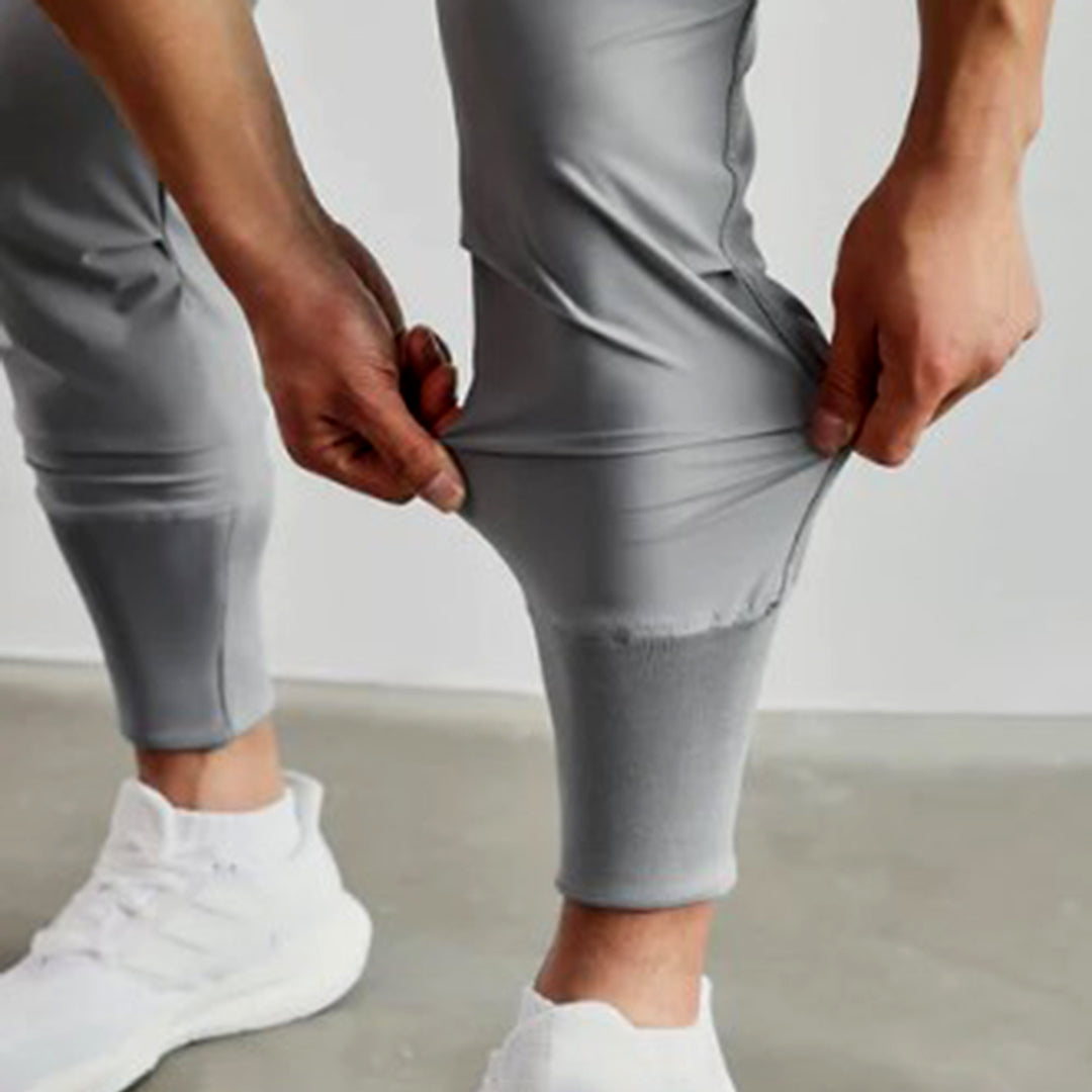 Track Pants | Elastic Waist | Lightweight | Activewear | Men's Joggers-Fashion Men Joggers All-year-Chaps of London-Chaps of London
