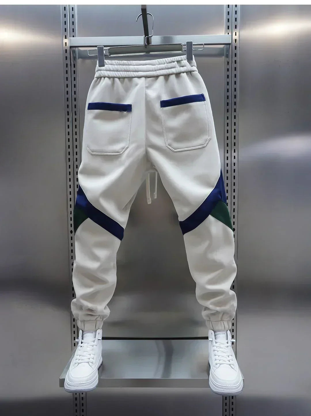 Track Pants | Elastic Waist | Sport | Cuffed Pants | Joggers for Men-Men’s Track Pants-Chaps of London-Chaps of London