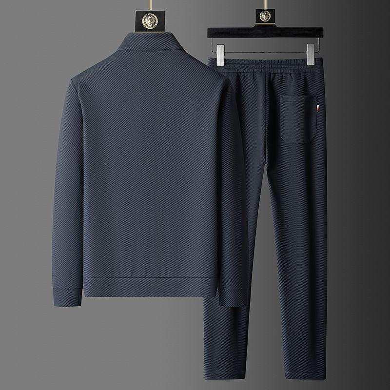 Tracksuit - Men's Zip-Up Jacket and Track Pants Activewear Set-Chaps of London-Chaps of London