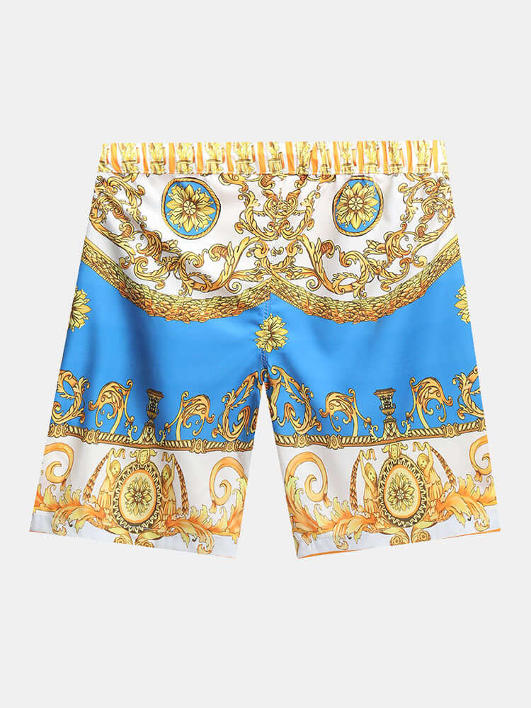 Two-Piece Set | Short Sleeve | Button-Up | Co-Ord Set | Men's Summer Clothes-Baroque Summer Set-Chaps of London-Chaps of London