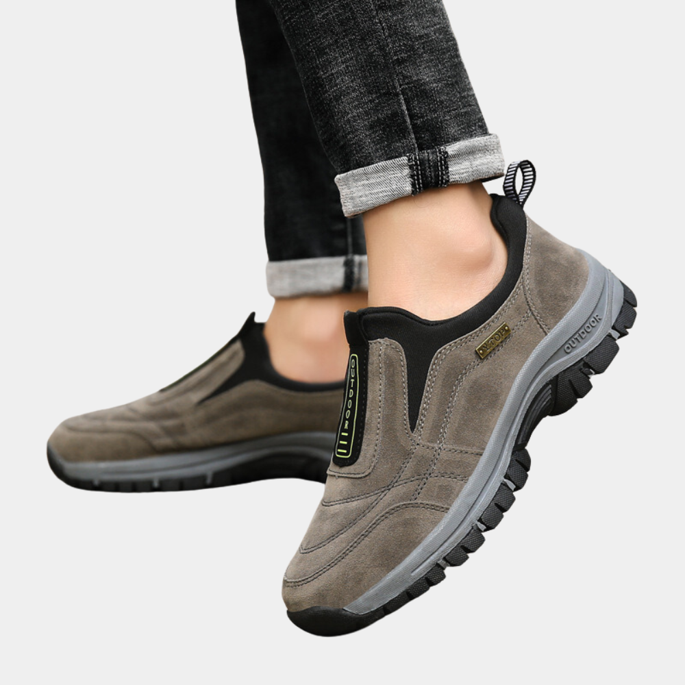 Walking Shoes - Slip-On - Non Slip - Hiking Shoes - Men's Shoes-Chaps of London-Chaps of London