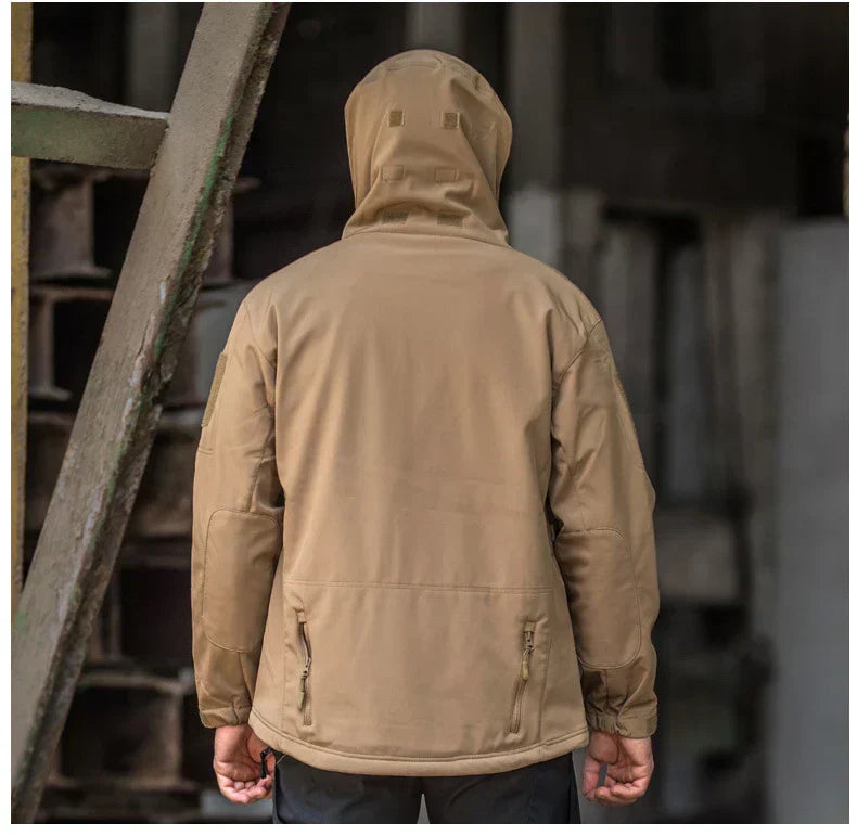Windbreaker Jacket | Hooded | Tactical | Outdoor Jacket | Waterproof Men's Rain Jacket-Men's Windbreaker Jacket-Chaps of London-Chaps of London