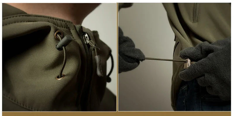 Windbreaker Jacket | Hooded | Tactical | Outdoor Jacket | Waterproof Men's Rain Jacket-Men's Windbreaker Jacket-Chaps of London-Chaps of London