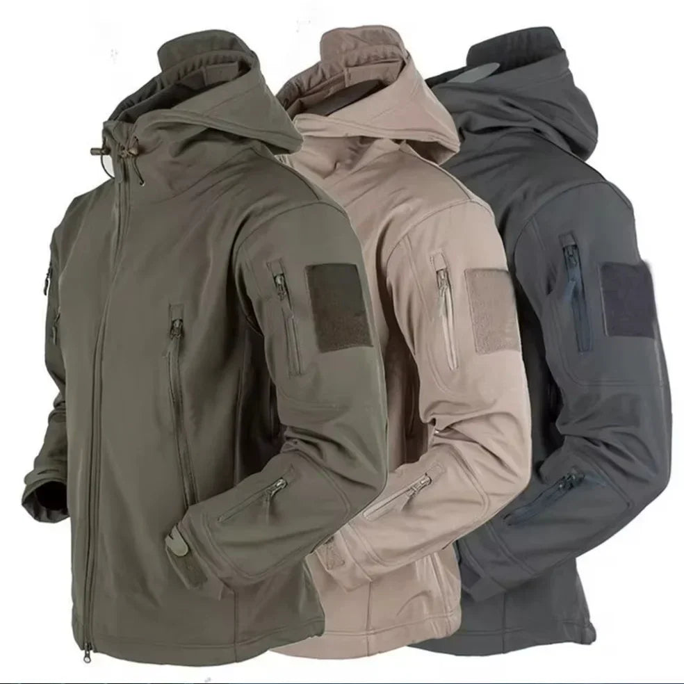 Windbreaker Jacket | Hooded | Tactical | Outdoor Jacket | Waterproof Men's Rain Jacket-Men's Windbreaker Jacket-Chaps of London-Chaps of London