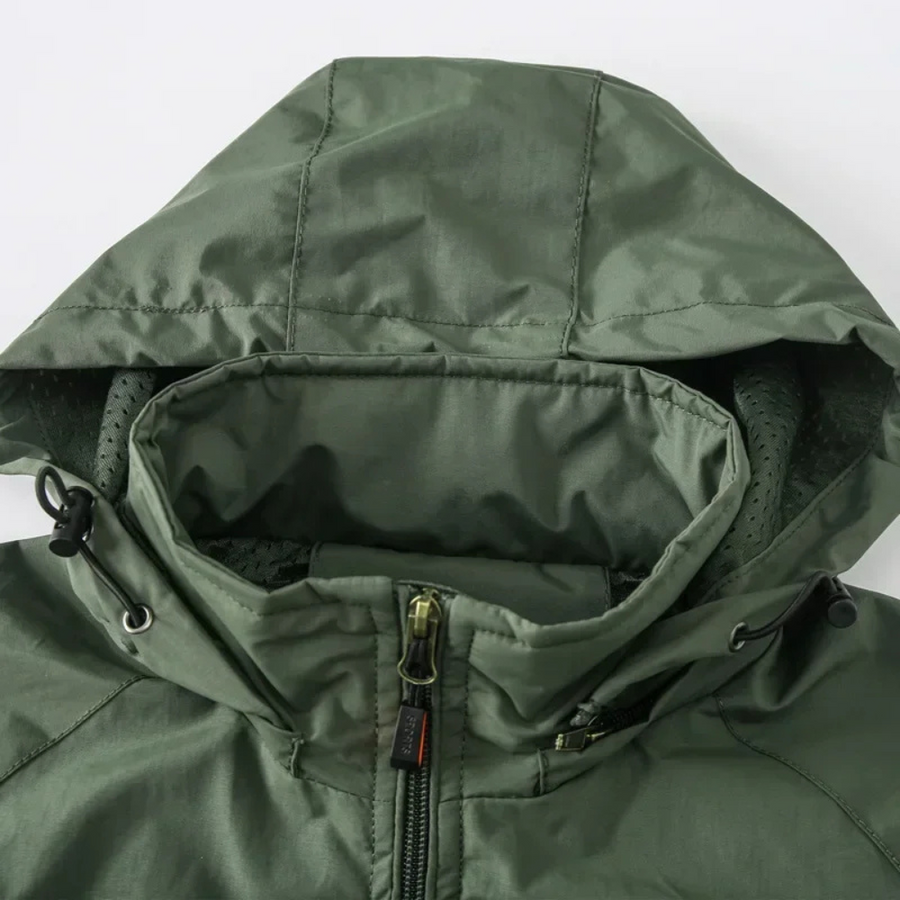 Windbreaker Jacket - Men's Hooded Waterproof Outdoor Jacket -Windbreaker Jacket-Chaps of London-Chaps of London