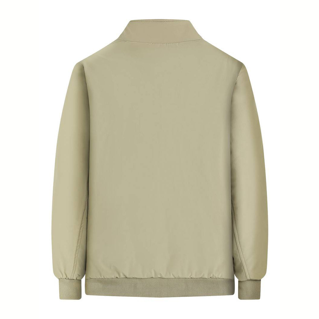 Winter Bomber Jacket - Fleece Lined - Zip-Up - Winter Jacket - Men's Bomber Jacket-Fashion Men Jacket Bomber Winter-Chaps of London-Chaps of London