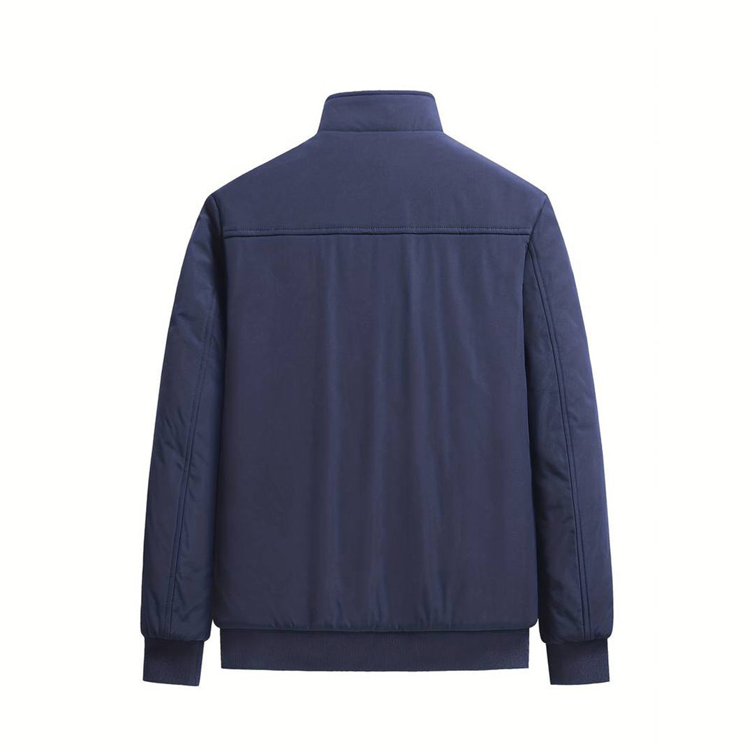 Winter Bomber Jacket - Fleece Lined - Zip-Up - Winter Jacket - Men's Bomber Jacket-Fashion Men Jacket Bomber Winter-Chaps of London-Chaps of London