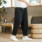 Baggy Pants - Drawstring - Loose Fit - Linen Pants - Men's Pants-Chaps of London-Chaps of London