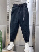 Baggy Pants | Slouchy | Belt | Loose Fit Pants | Men's Pants-Men’s Baggy Pants-Chaps of London-Chaps of London
