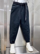 Baggy Pants | Slouchy | Belt | Loose Fit Pants | Men's Pants-Men’s Baggy Pants-Chaps of London-Chaps of London