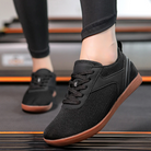 Barefoot Sneakers | Lace-Up | Non Slip | Orthopedic Shoes | Unisex Sneakers-Chaps of London-Black-37-Chaps of London
