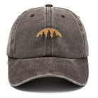 Baseball Cap - Adjustable - Washed - Baseball Hats - Men's Cap-Baseball Cap-Chaps of London-Coffee-Adjustable-Chaps of London