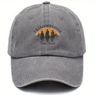 Baseball Cap - Adjustable - Washed - Baseball Hats - Men's Cap-Baseball Cap-Chaps of London-Gray-Adjustable-Chaps of London
