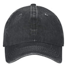 Baseball Cap | Unisex | Washed | Baseball Hats for Men | Men's Cap-Baseball Cap-Chaps of London-Black-One Size-Chaps of London