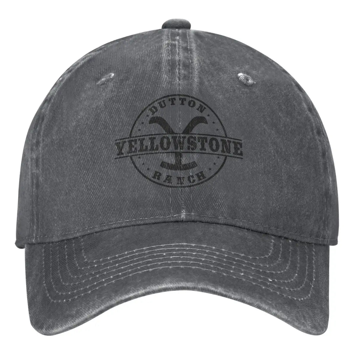 Baseball Cap | Unisex | Washed | Baseball Hats for Men | Men's Cap-Baseball Cap-Chaps of London-Dark Gray-One Size-Chaps of London