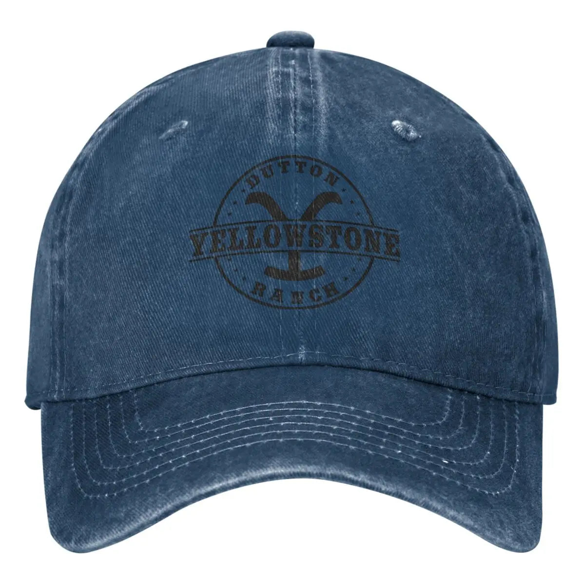 Baseball Cap | Unisex | Washed | Baseball Hats for Men | Men's Cap-Baseball Cap-Chaps of London-Navy Blue-One Size-Chaps of London