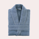 Bathrobe - Soft - Cosy - Towel Robe - Men's Dressing Gown-Chaps of London-Blue-S-Chaps of London
