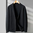 Blazer Cardigan - Men's Casual V-Neck Button-Up Blazer-Chaps of London-Chaps of London