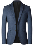 Blazer | Single Breasted | Smart Casual | Blazer Jacket | Men's Blazer-Chaps of London-Blue-XS-Chaps of London