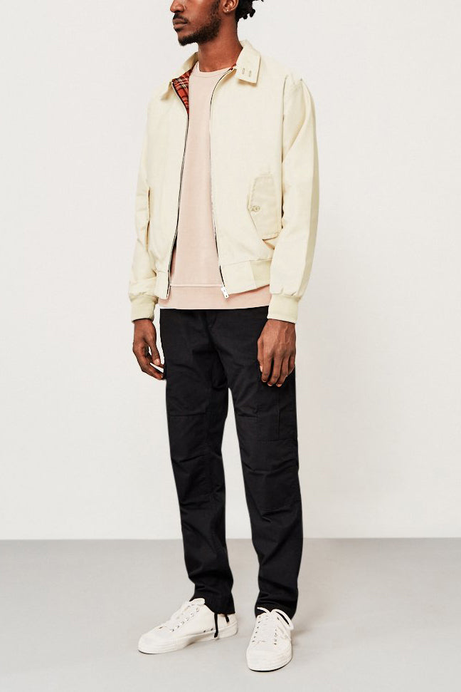 Bomber Jacket | Lightweight | Zip-Up | Harrington Jacket | Men's Jackets-Bomber Jacket-Chaps of London-Beige-S-Chaps of London