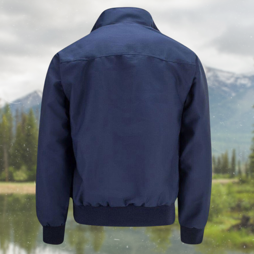 Bomber Jacket | Lightweight | Zip-Up | Harrington Jacket | Men's Jackets-Bomber Jacket-Chaps of London-Chaps of London