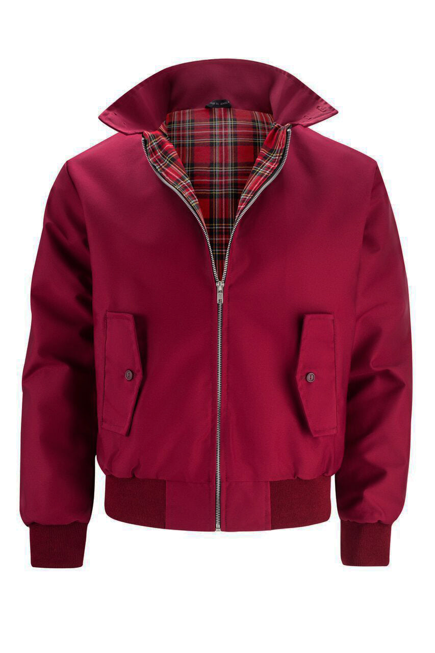 Bomber Jacket | Lightweight | Zip-Up | Harrington Jacket | Men's Jackets-Bomber Jacket-Chaps of London-Chaps of London
