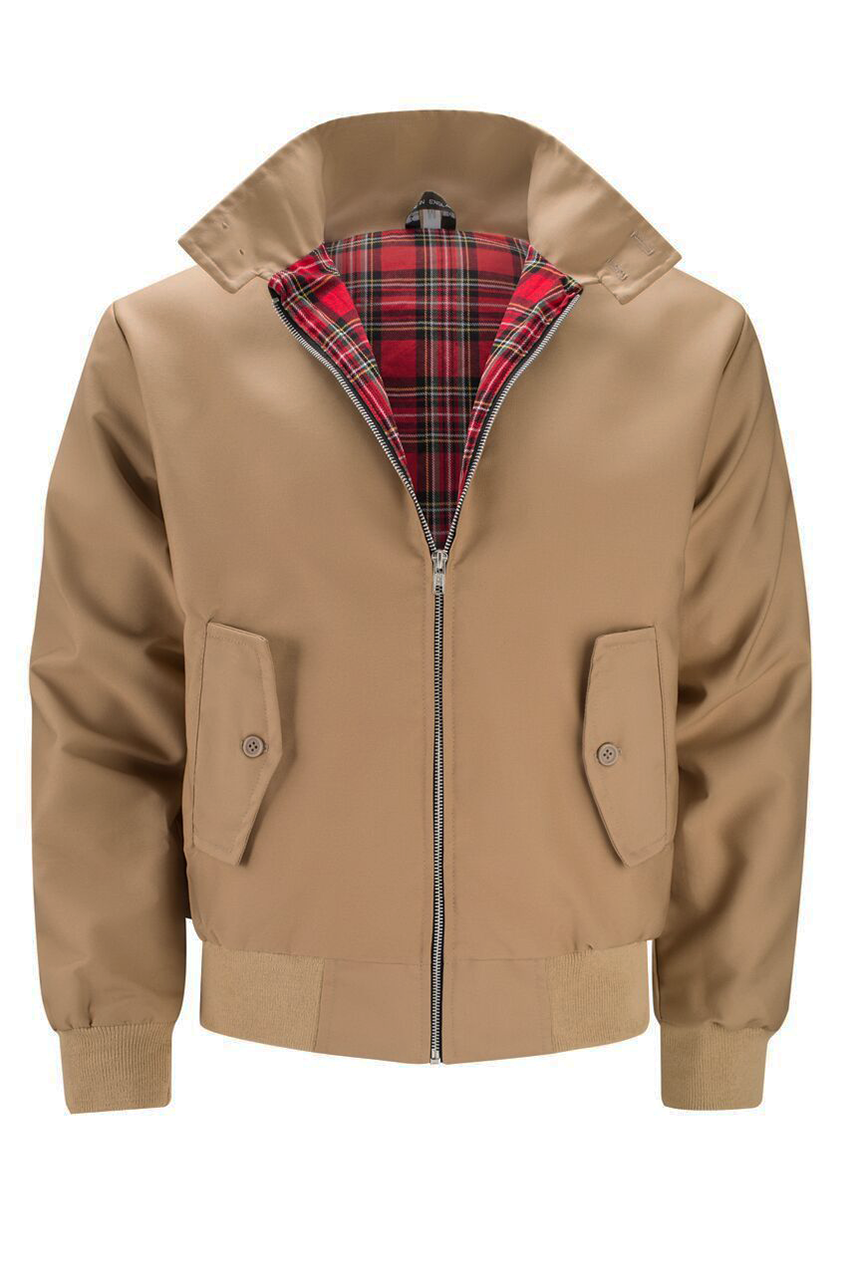 Bomber Jacket | Lightweight | Zip-Up | Harrington Jacket | Men's Jackets-Bomber Jacket-Chaps of London-Chaps of London