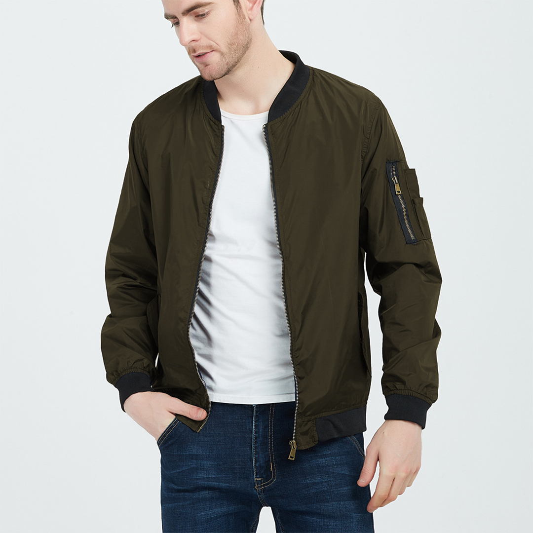 Bomber Jacket | Zip-Up | Lightweight | Summer Jacket | Men's Jacket-Chaps of London-Chaps of London