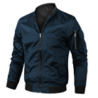 Bomber Jacket | Zip-Up | Lightweight | Summer Jacket | Men's Jacket-Chaps of London-Navy Blue-S-Chaps of London