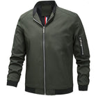 Bomber Jacket | Zip-Up | Lightweight | Summer Jacket | Men's Jacket-Fashion Men Jacket Bomber Fall-Chaps of London-Green-S-Chaps of London