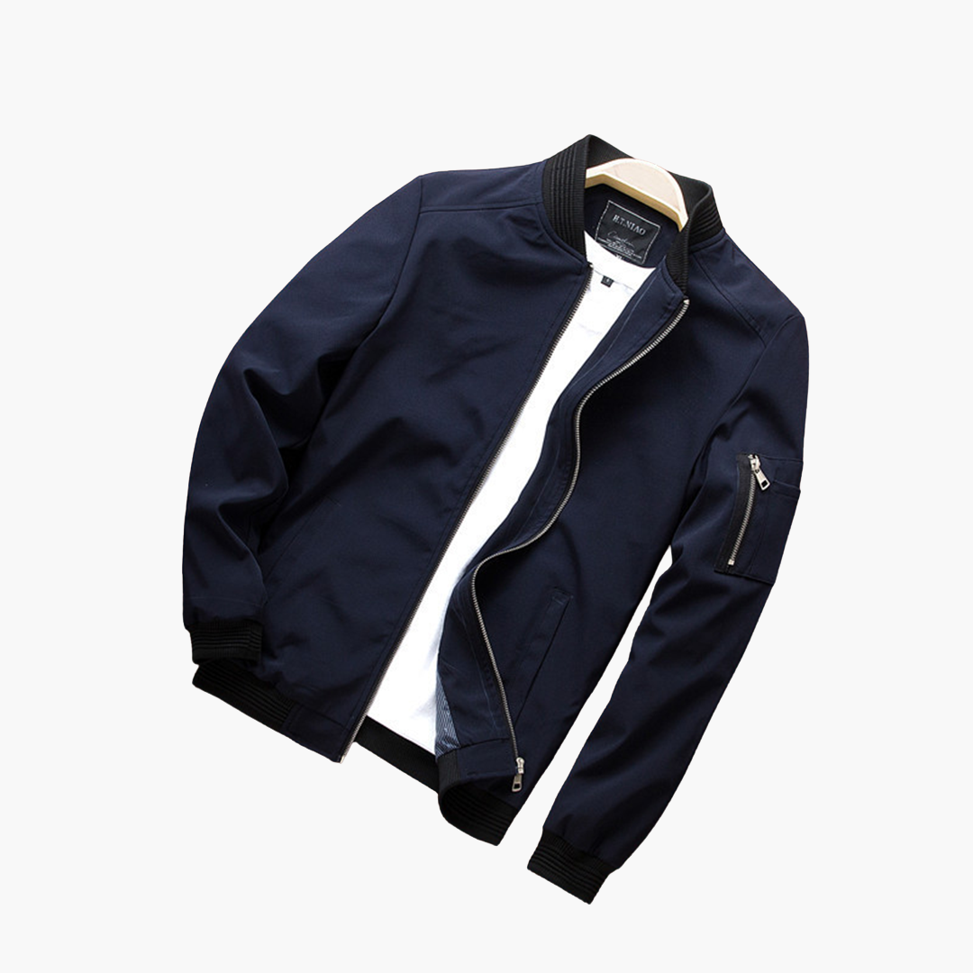 Bomber Jacket | Zip-Up | Windproof | Autumn Jacket | Men's Jacket-Bomber Jacket-Chaps of London-Chaps of London