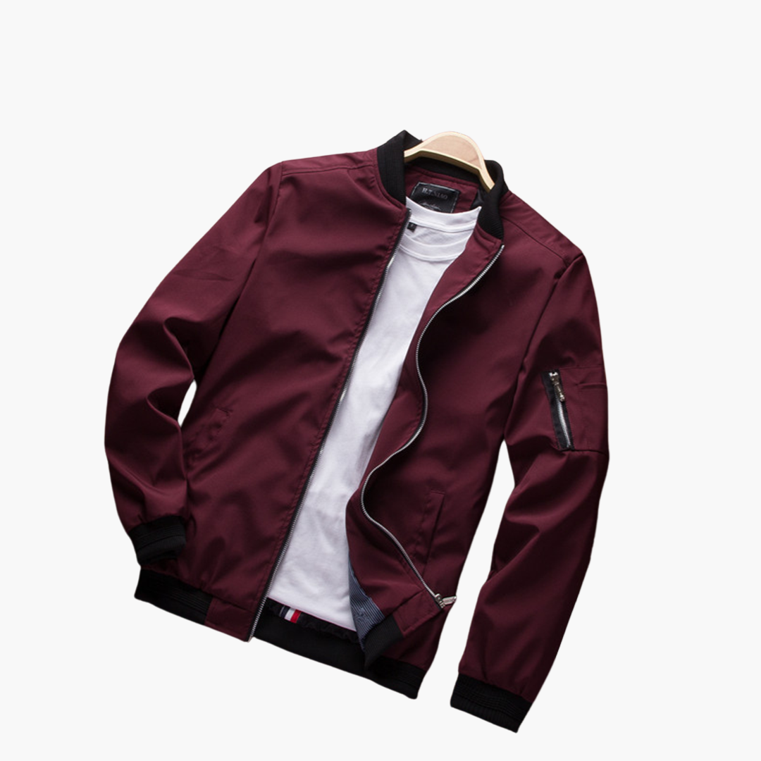 Bomber Jacket | Zip-Up | Windproof | Autumn Jacket | Men's Jacket-Bomber Jacket-Chaps of London-Chaps of London