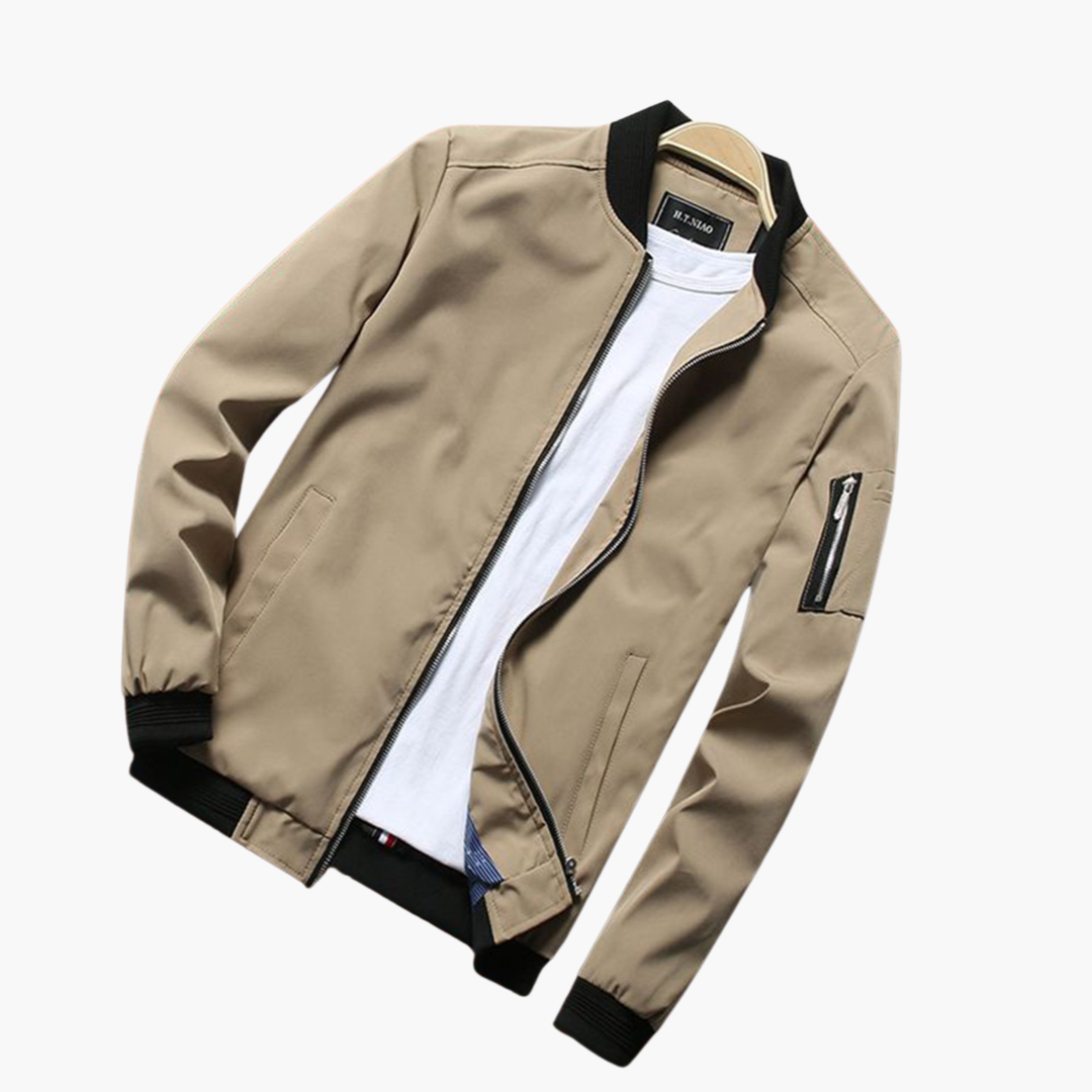 Bomber Jacket | Zip-Up | Windproof | Autumn Jacket | Men's Jacket-Bomber Jacket-Chaps of London-Chaps of London