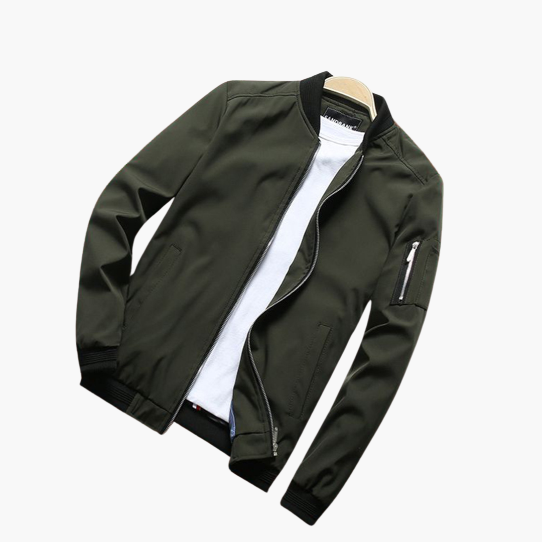 Bomber Jacket | Zip-Up | Windproof | Autumn Jacket | Men's Jacket-Bomber Jacket-Chaps of London-Chaps of London