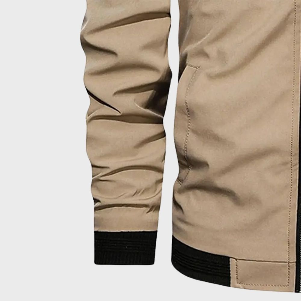 Bomber Jacket | Zip-Up | Windproof | Lightweight Jacket | Men's Jacket-Men Jackets-Chaps of London-Chaps of London