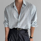 Button-Up Shirt | Casual | Collared | Long Sleeve Shirt | Men's Shirts-Shirts & Tops-Chaps of London-Chaps of London