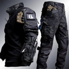 Camouflage Set - Outdoor - Cargo Pants - Military Clothes - Tactical Set-Men's Set-Chaps of London-Arctic Gray-S-Chaps of London