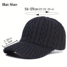 Cap - Unisex - Adjustable - Knitted Cap - Men's Cap-Knitted Cap-Chaps of London-Chaps of London