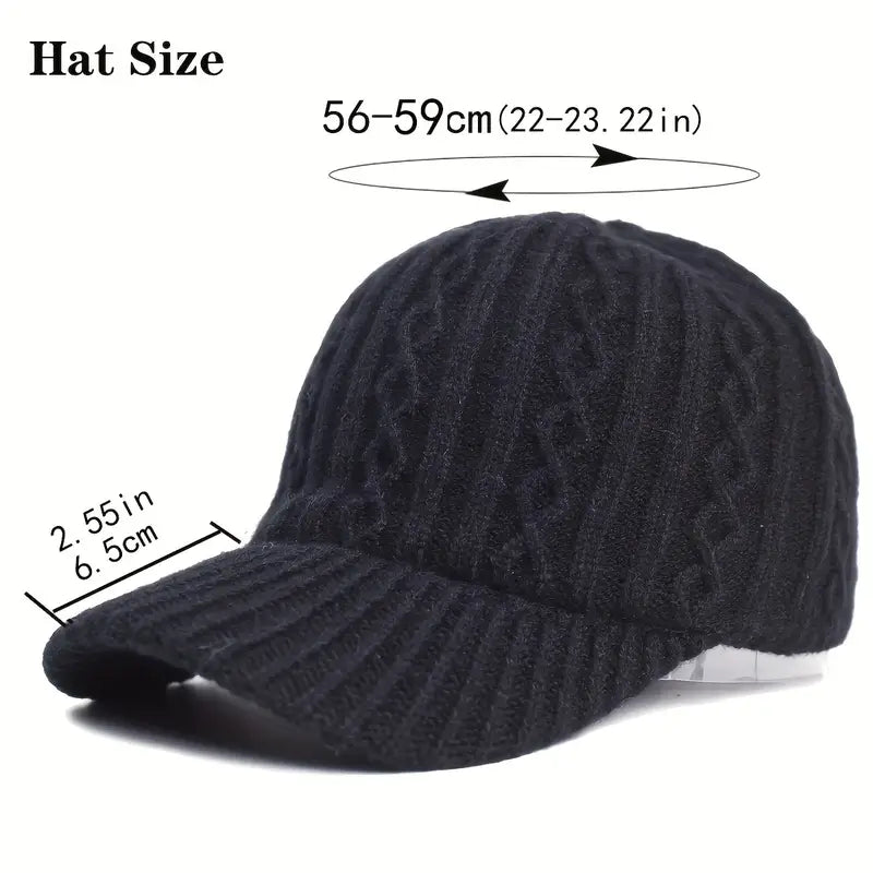 Cap - Unisex - Adjustable - Knitted Cap - Men's Cap-Knitted Cap-Chaps of London-Chaps of London