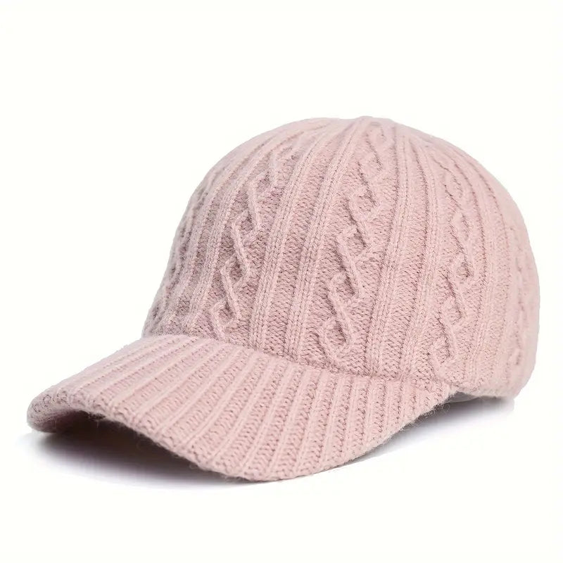 Cap - Unisex - Adjustable - Knitted Cap - Men's Cap-Knitted Cap-Chaps of London-Pink-Chaps of London