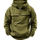 Cargo Hoodie - Men's Warm Cozy Casual Pullover Hoodie-New Arrivals-Chaps of London-Chaps of London
