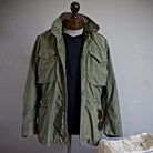 Cargo Jacket - Men's Hooded Lightweight Black Green Jacket-Zomerjas man-Chaps of London-Chaps of London